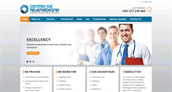 Desktop Screenshot of centrodetelemedicina.com